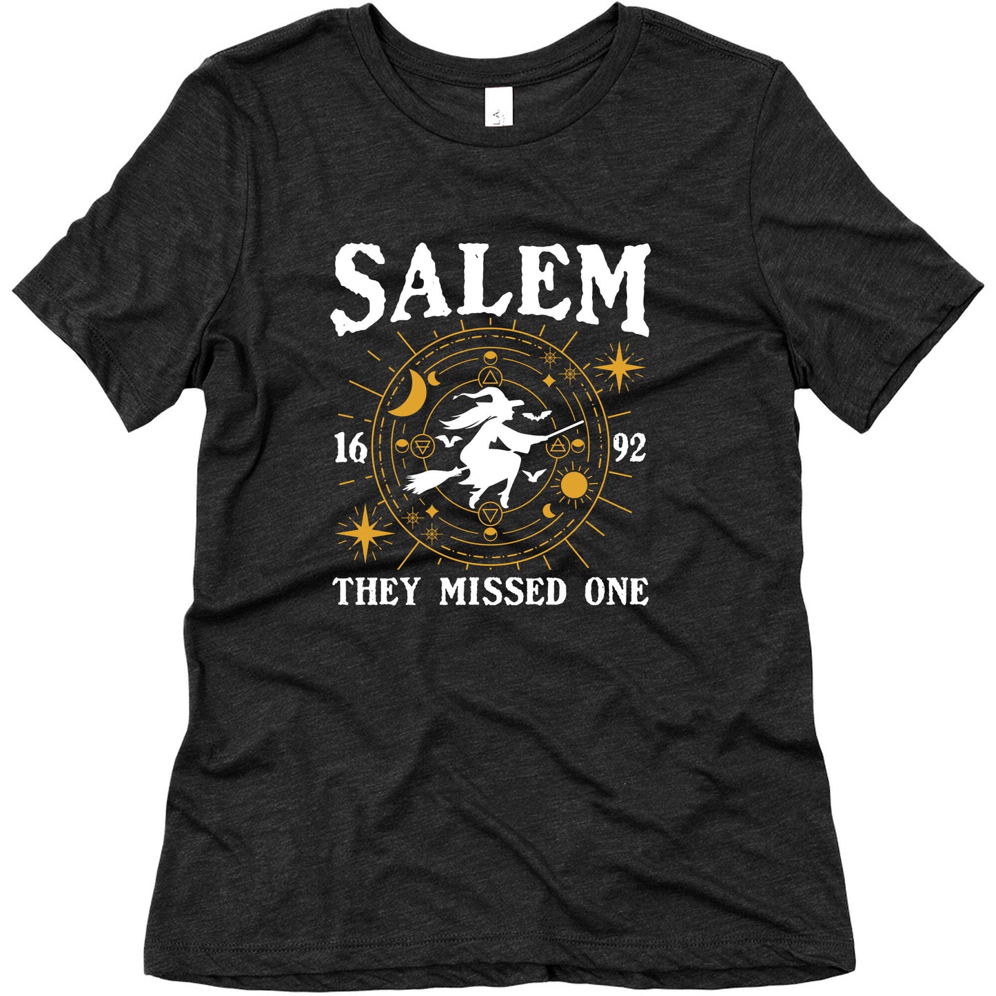 Salem They Missed One 1692 Womens Relaxed Fit Triblend Tee