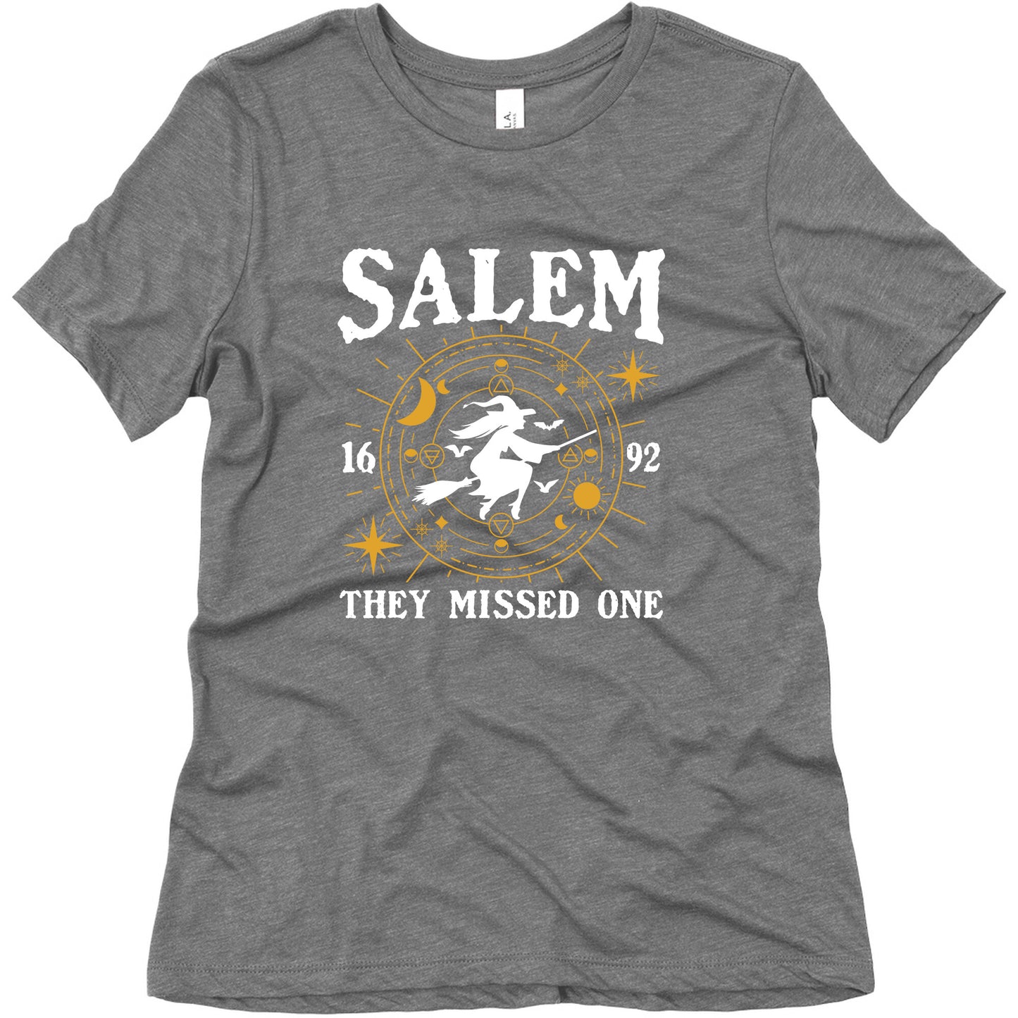 Salem They Missed One 1692 Womens Relaxed Fit Triblend Tee