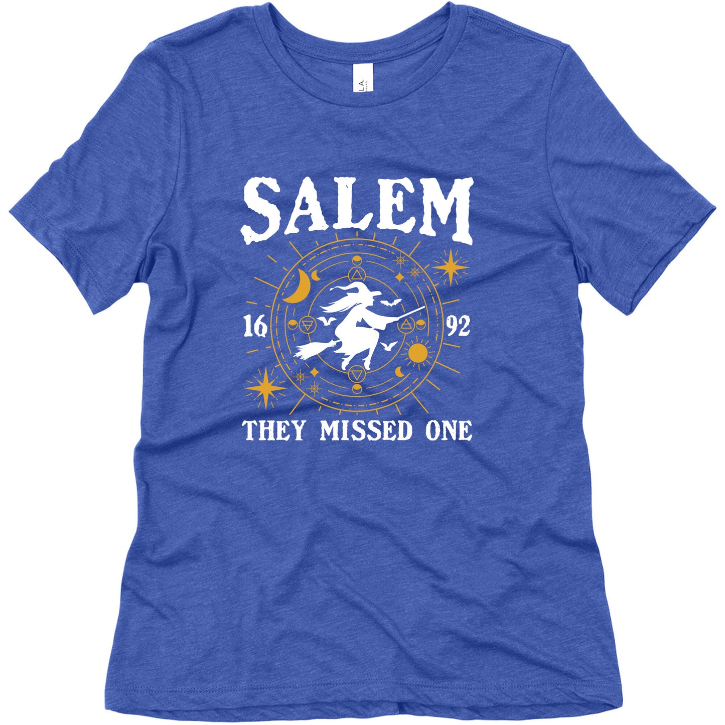 Salem They Missed One 1692 Womens Relaxed Fit Triblend Tee