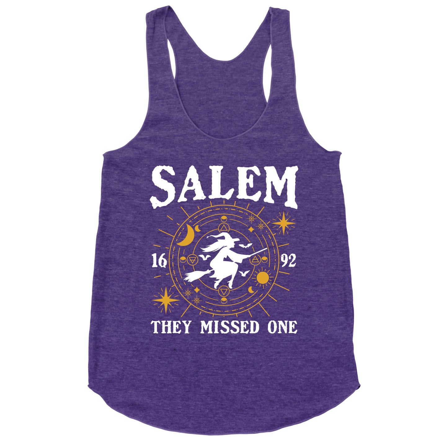 Salem They Missed One 1692 Racerback Tank