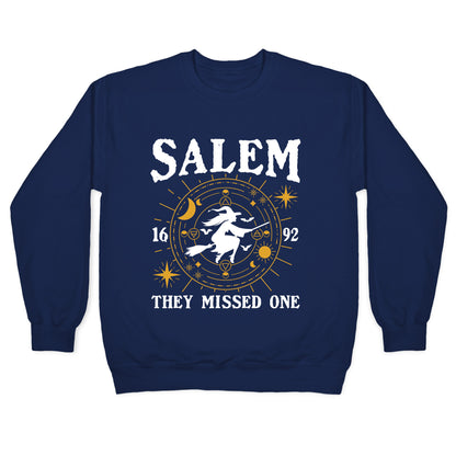 Salem They Missed One 1692 Crewneck Sweatshirt