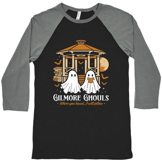 Gilmore Ghouls Halloween Baseball Tee