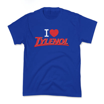 I Love Tylenol Kids Tee