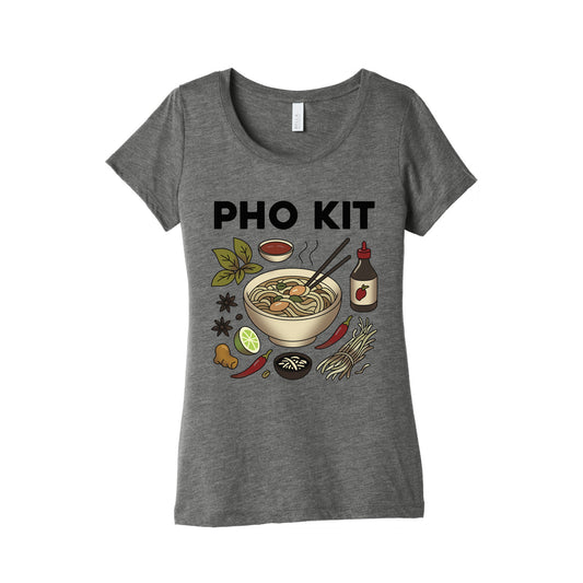 Pho Kit Womens Triblend Tee