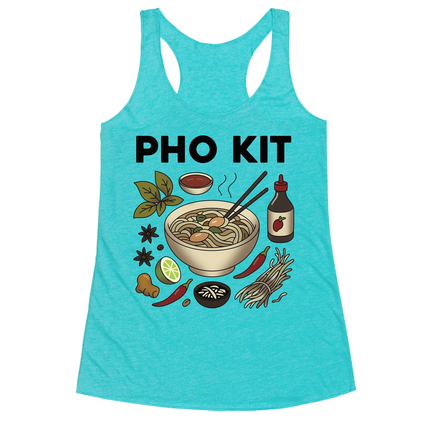 Pho Kit Racerback Tank