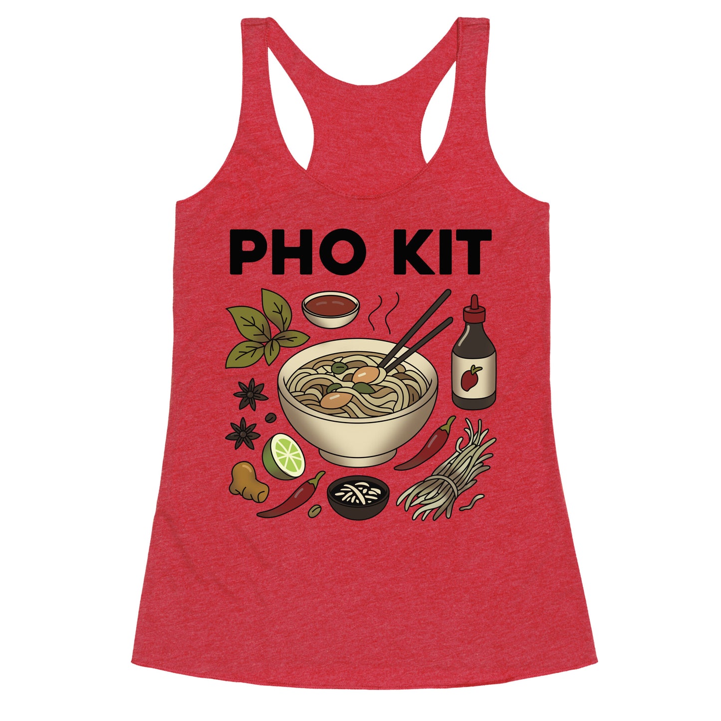 Pho Kit Racerback Tank