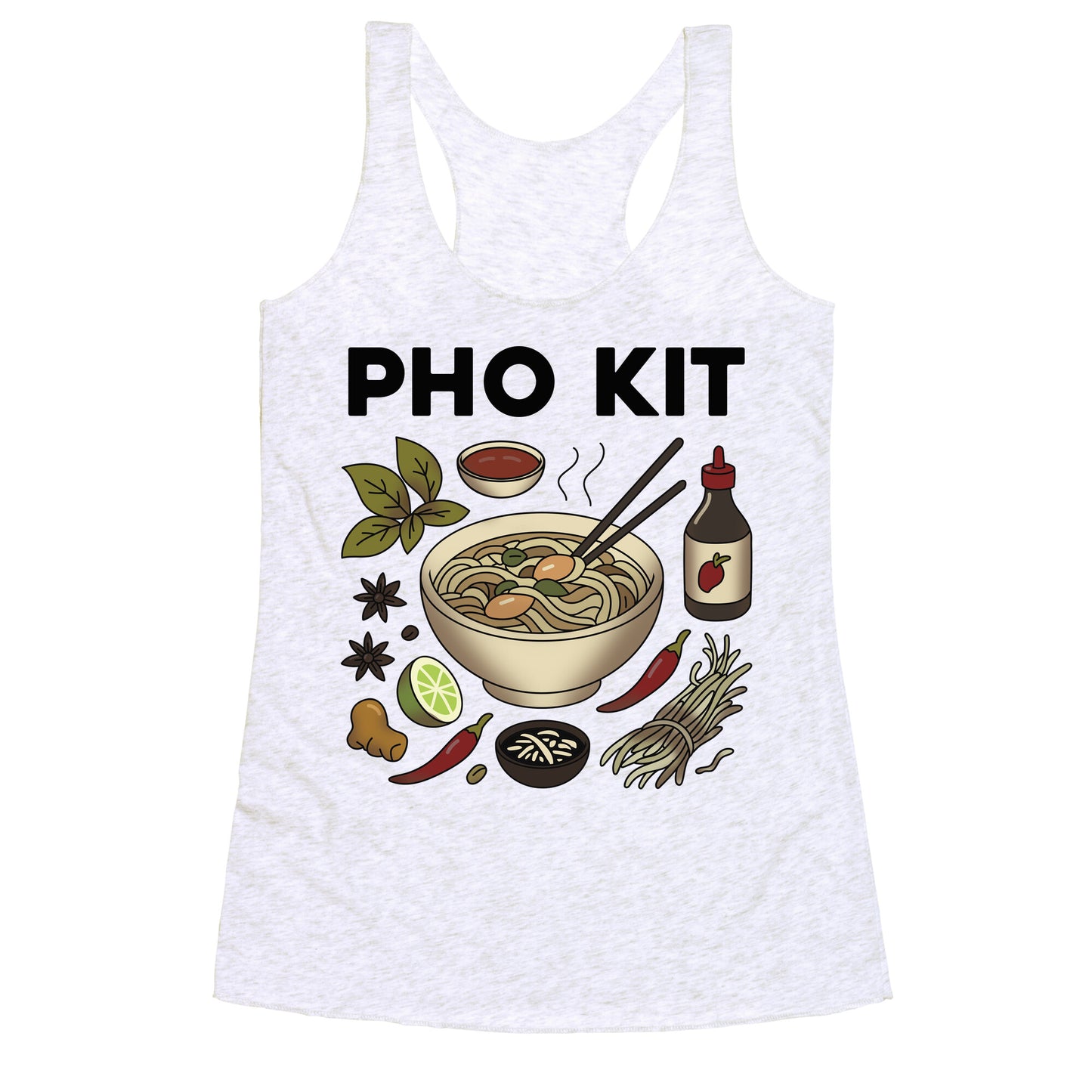 Pho Kit Racerback Tank