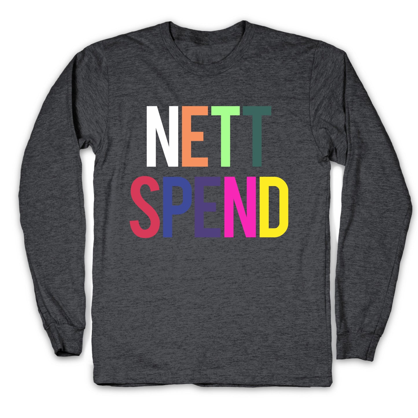 Nett Spend Rainbow Longsleeve Tee