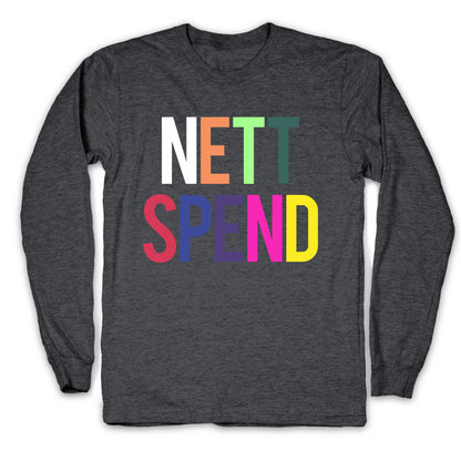 Nett Spend Rainbow Longsleeve Tee