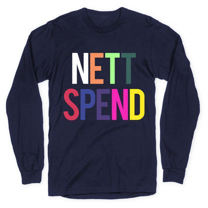Nett Spend Rainbow Longsleeve Tee