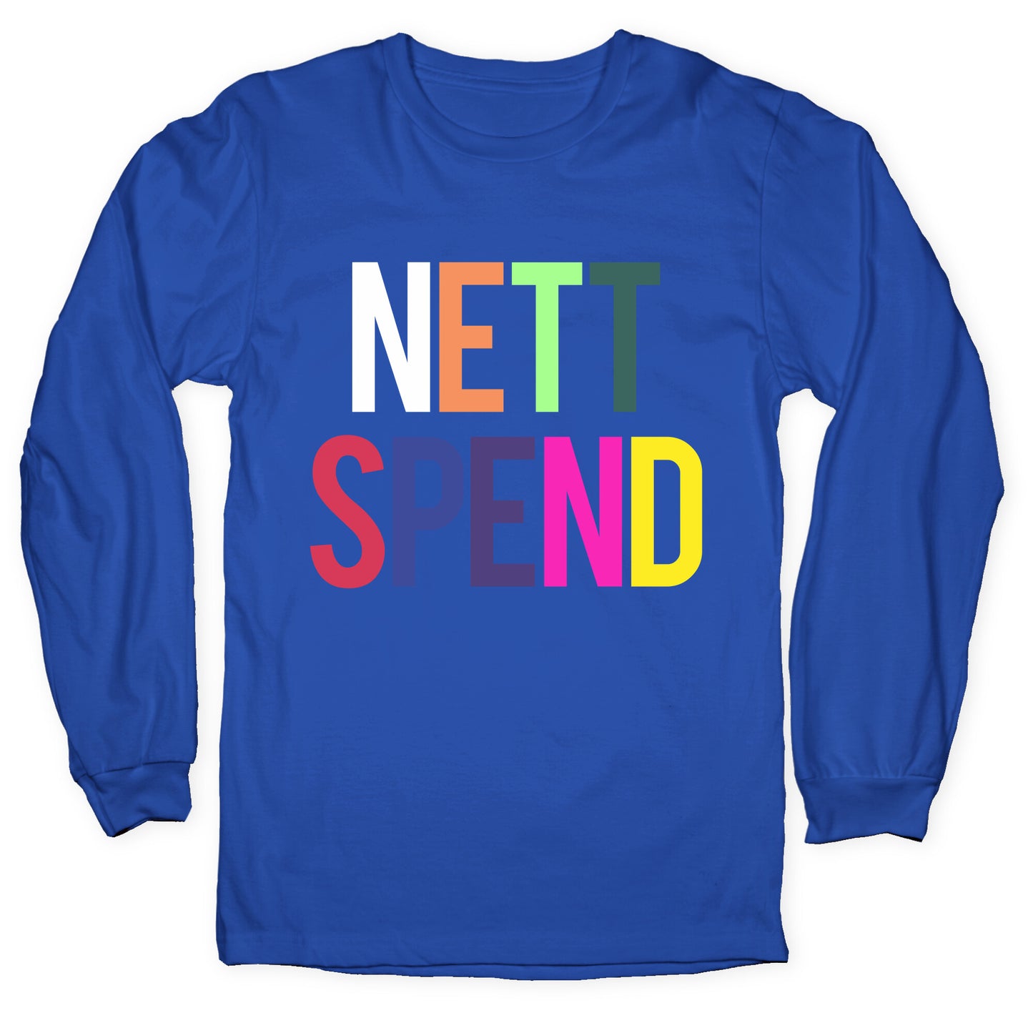 Nett Spend Rainbow Longsleeve Tee