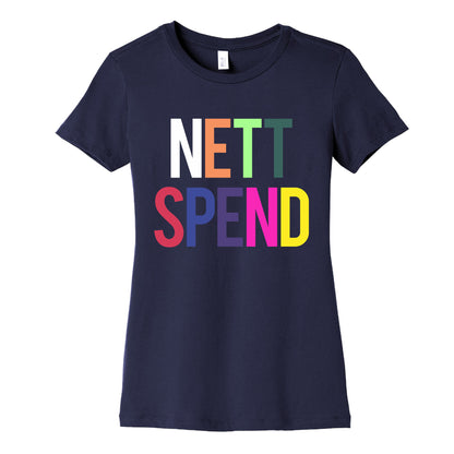 Nett Spend Rainbow Womens Cotton Tee