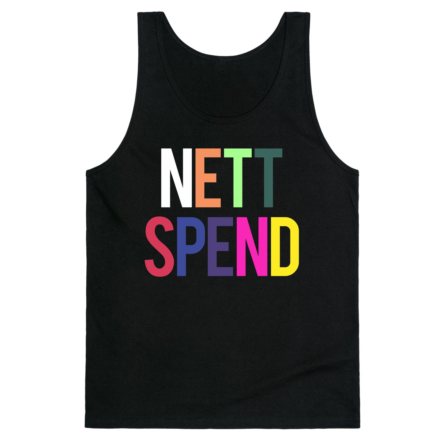 Nett Spend Rainbow Tank Top