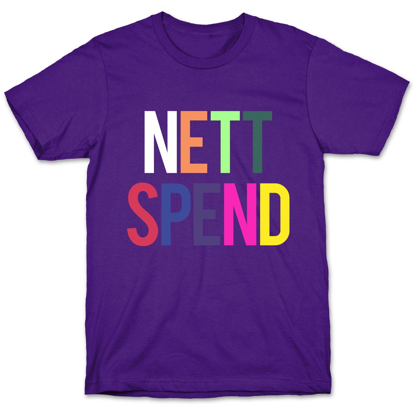 Nett Spend Rainbow T-Shirt