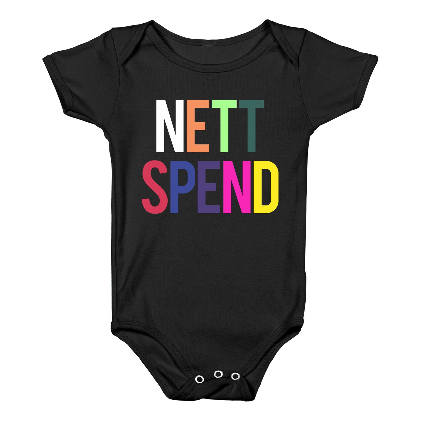Nett Spend Rainbow Baby One-Piece