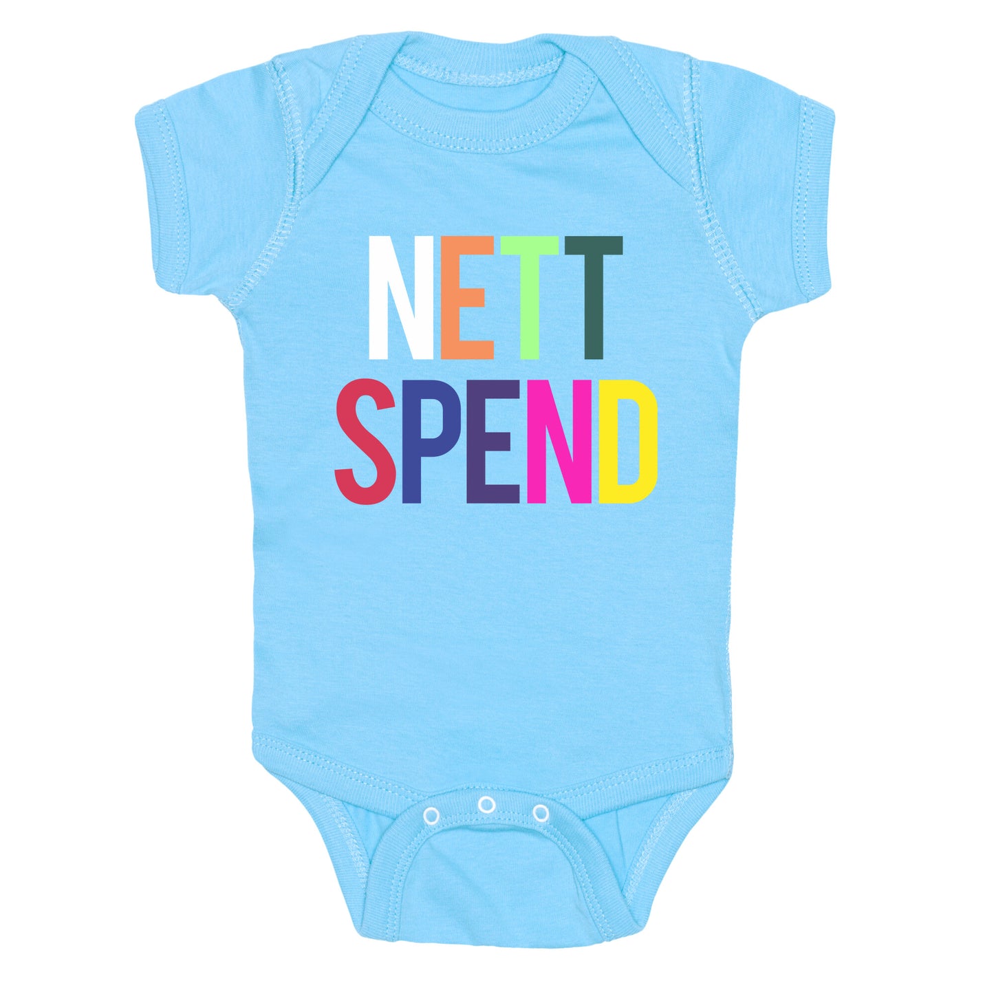 Nett Spend Rainbow Baby One-Piece