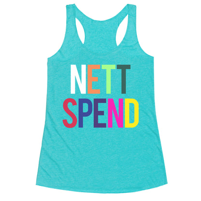 Nett Spend Rainbow Racerback Tank