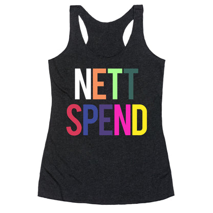Nett Spend Rainbow Racerback Tank