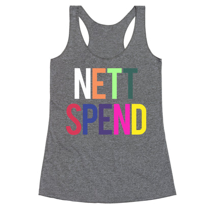Nett Spend Rainbow Racerback Tank