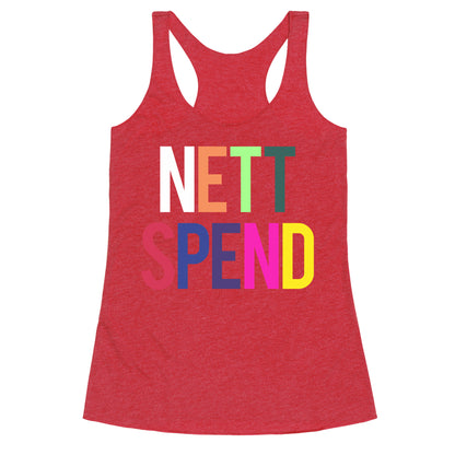 Nett Spend Rainbow Racerback Tank