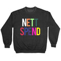 Nett Spend Rainbow Crewneck Sweatshirt
