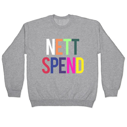 Nett Spend Rainbow Crewneck Sweatshirt