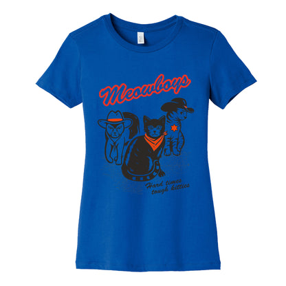 Meowboys Womens Cotton Tee