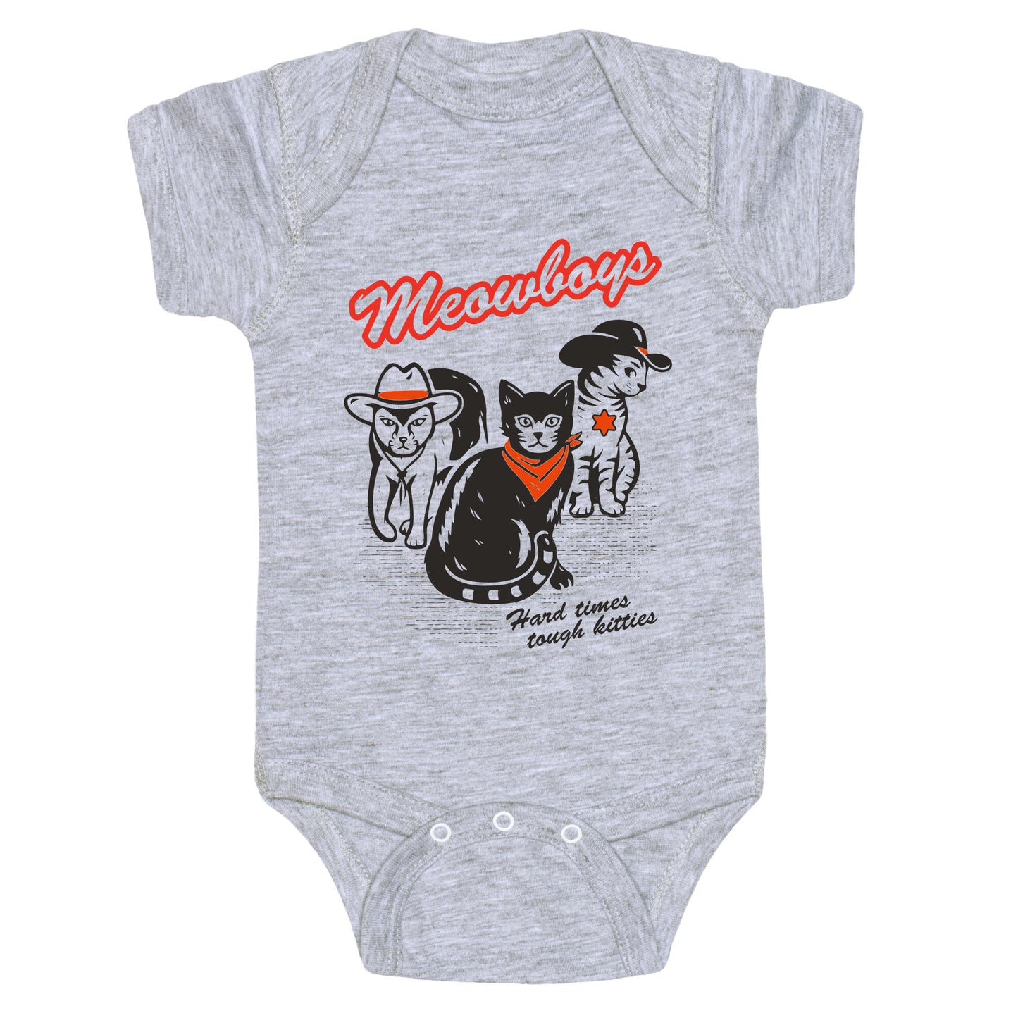 Meowboys Baby One-Piece