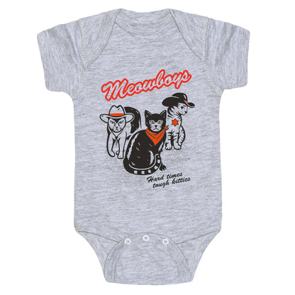 Meowboys Baby One-Piece