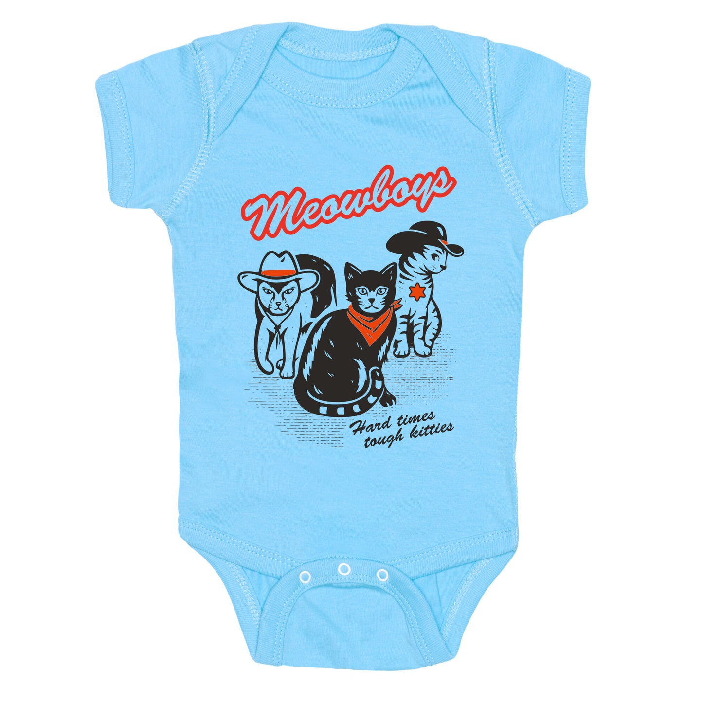 Meowboys Baby One-Piece