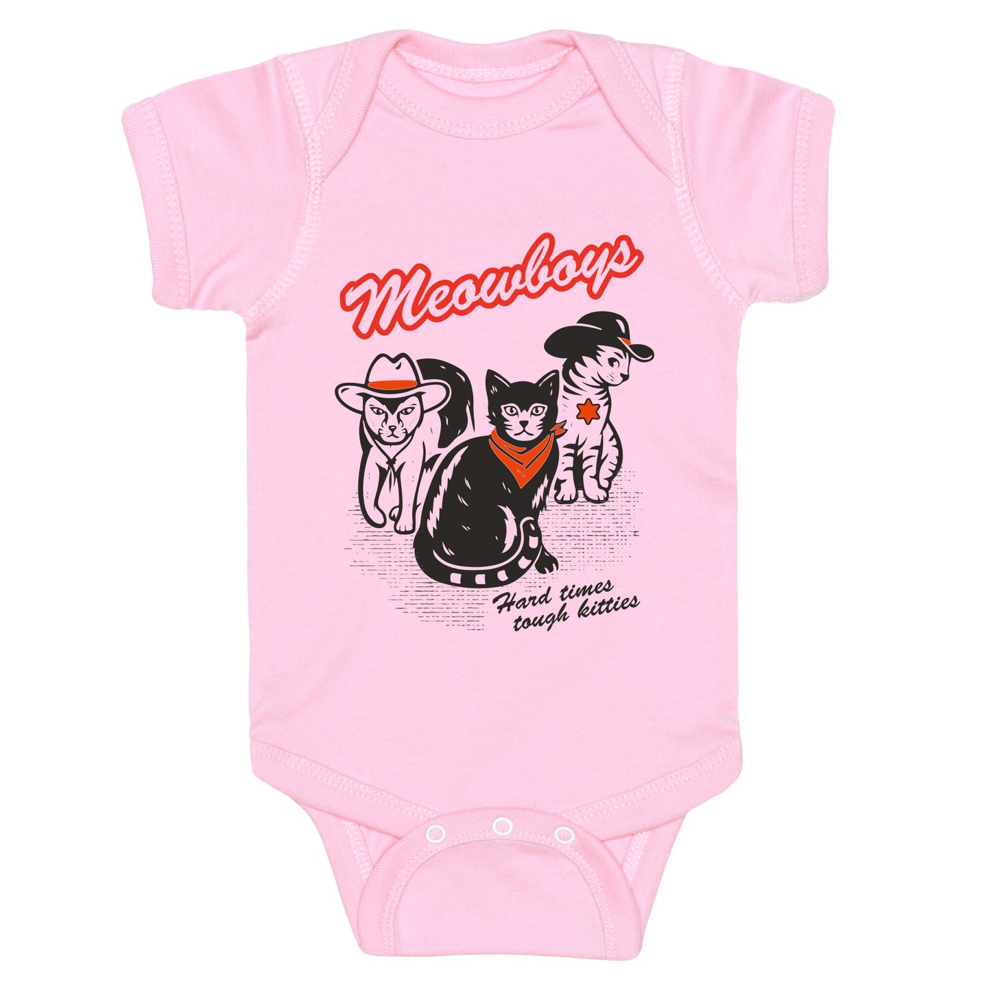 Meowboys Baby One-Piece