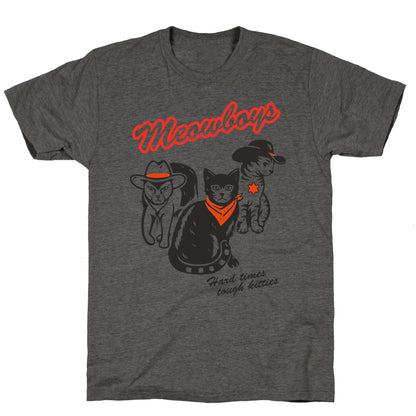 Meowboys Unisex Triblend Tee