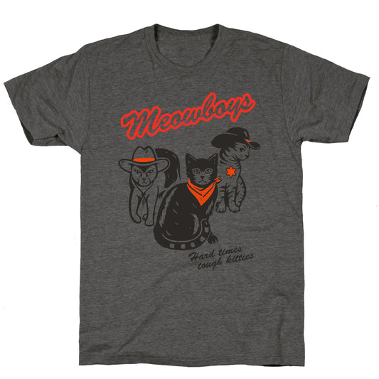Meowboys Unisex Triblend Tee