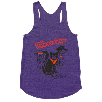 Meowboys Racerback Tank