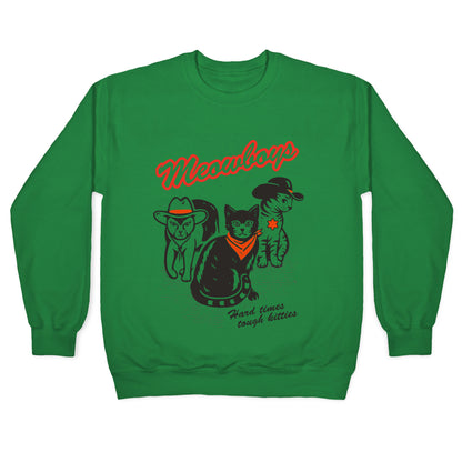 Meowboys Crewneck Sweatshirt