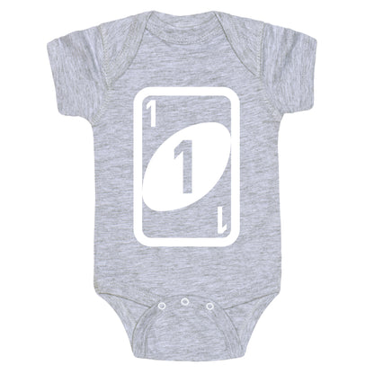 Uno Halloween Costume Baby One-Piece