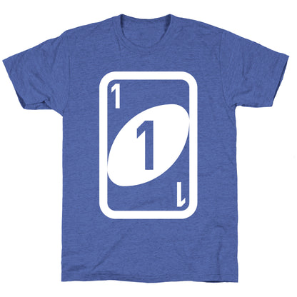 Uno Halloween Costume Unisex Triblend Tee