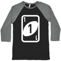 Uno Halloween Costume Baseball Tee