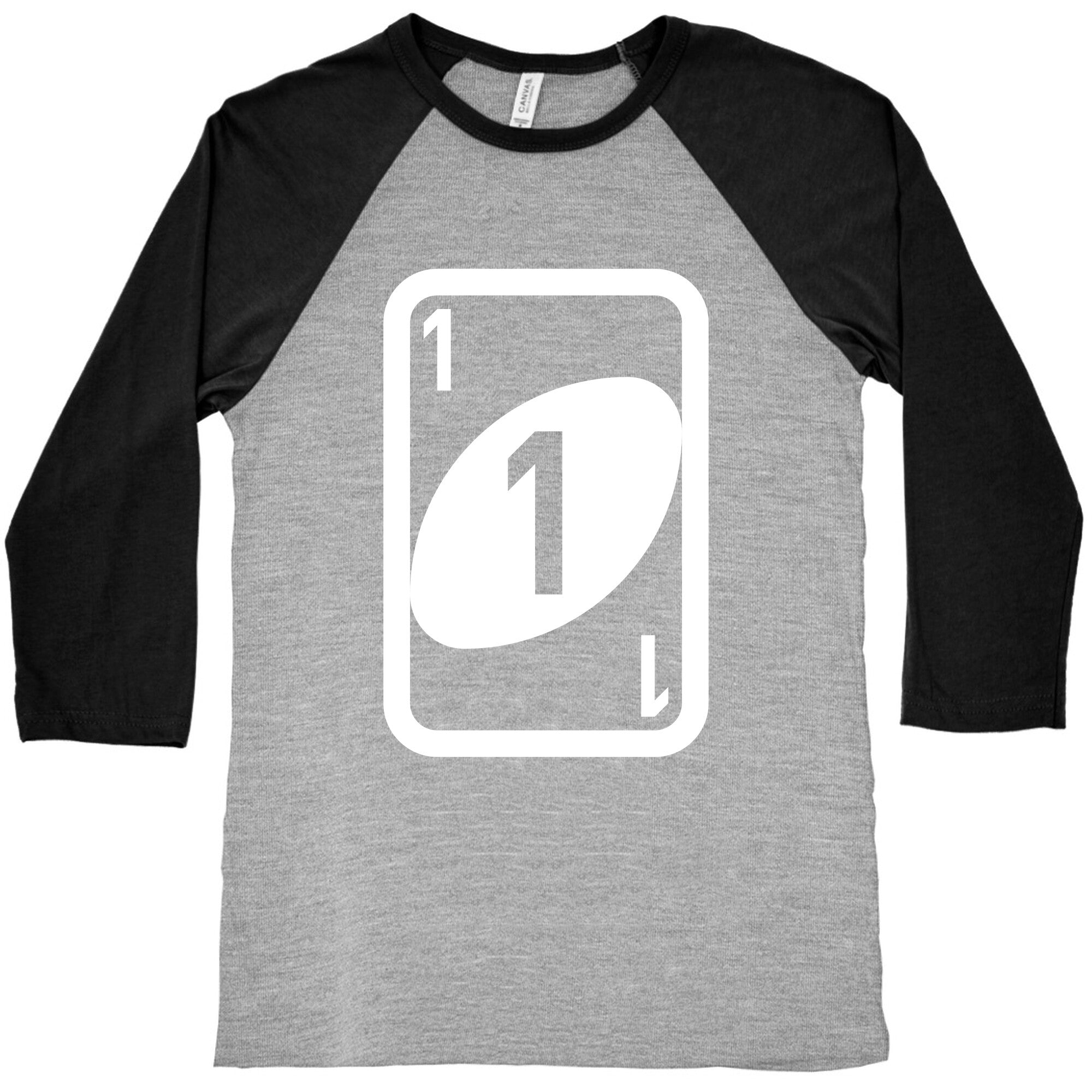 Uno Halloween Costume Baseball Tee