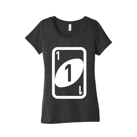 Uno Halloween Costume Womens Triblend Tee