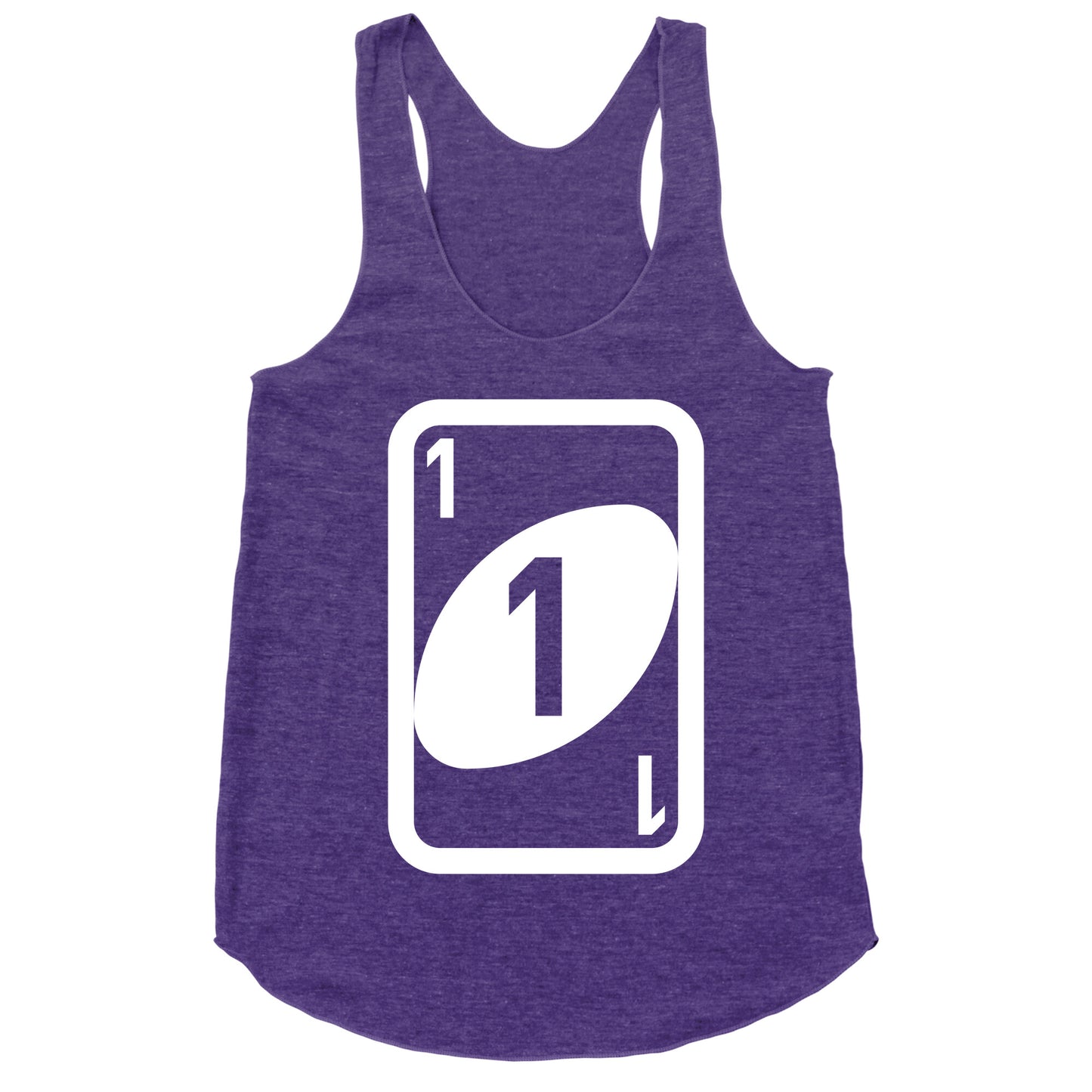 Uno Halloween Costume Racerback Tank