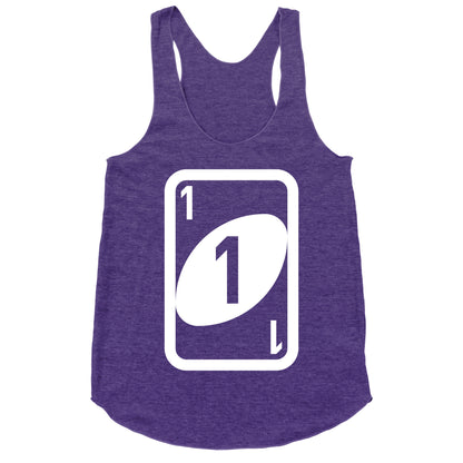Uno Halloween Costume Racerback Tank