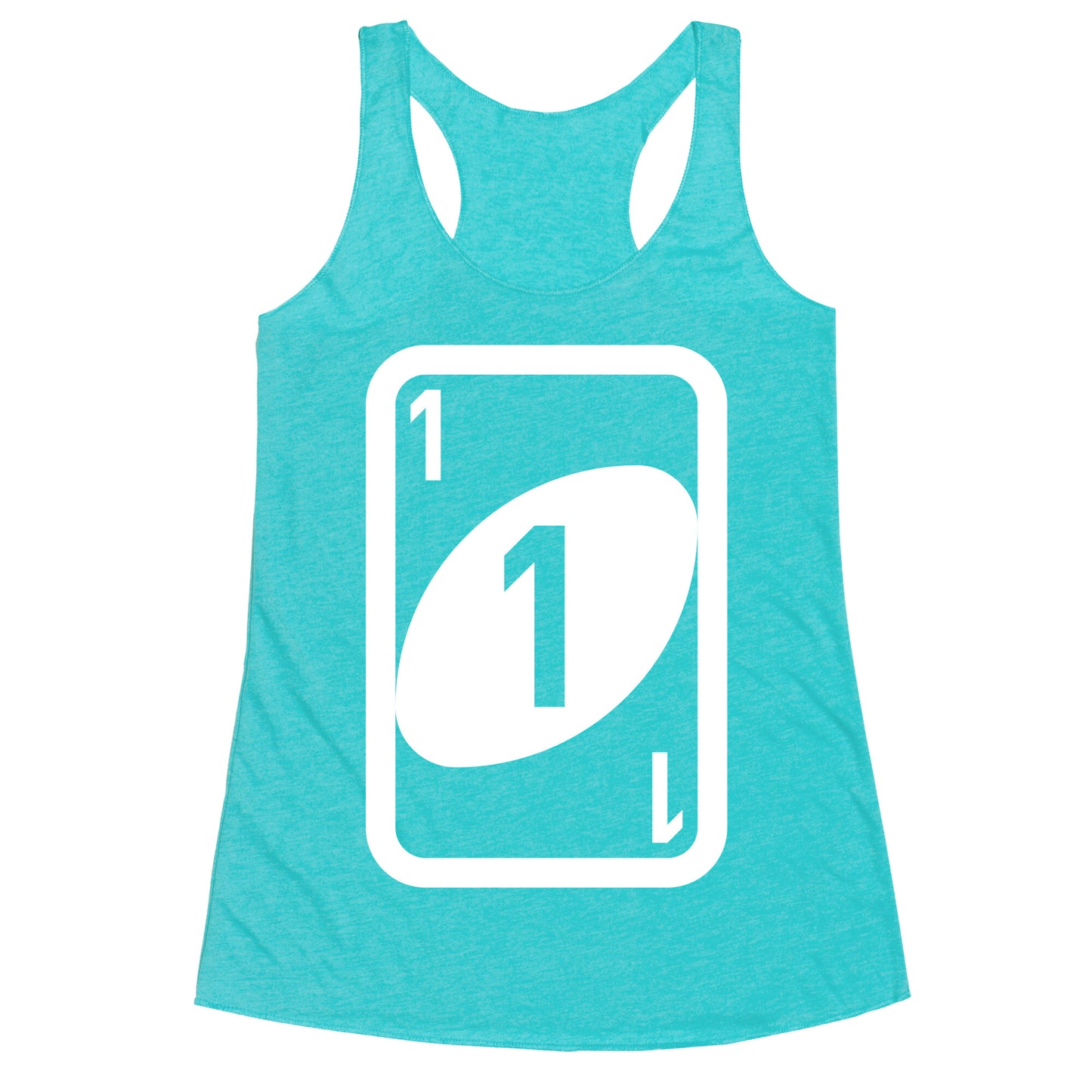 Uno Halloween Costume Racerback Tank