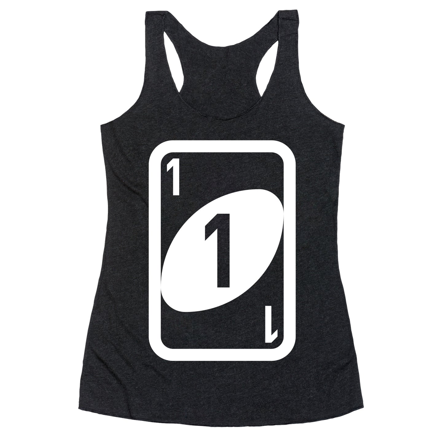 Uno Halloween Costume Racerback Tank