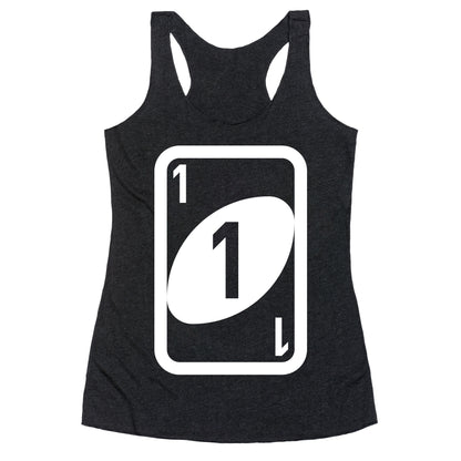 Uno Halloween Costume Racerback Tank
