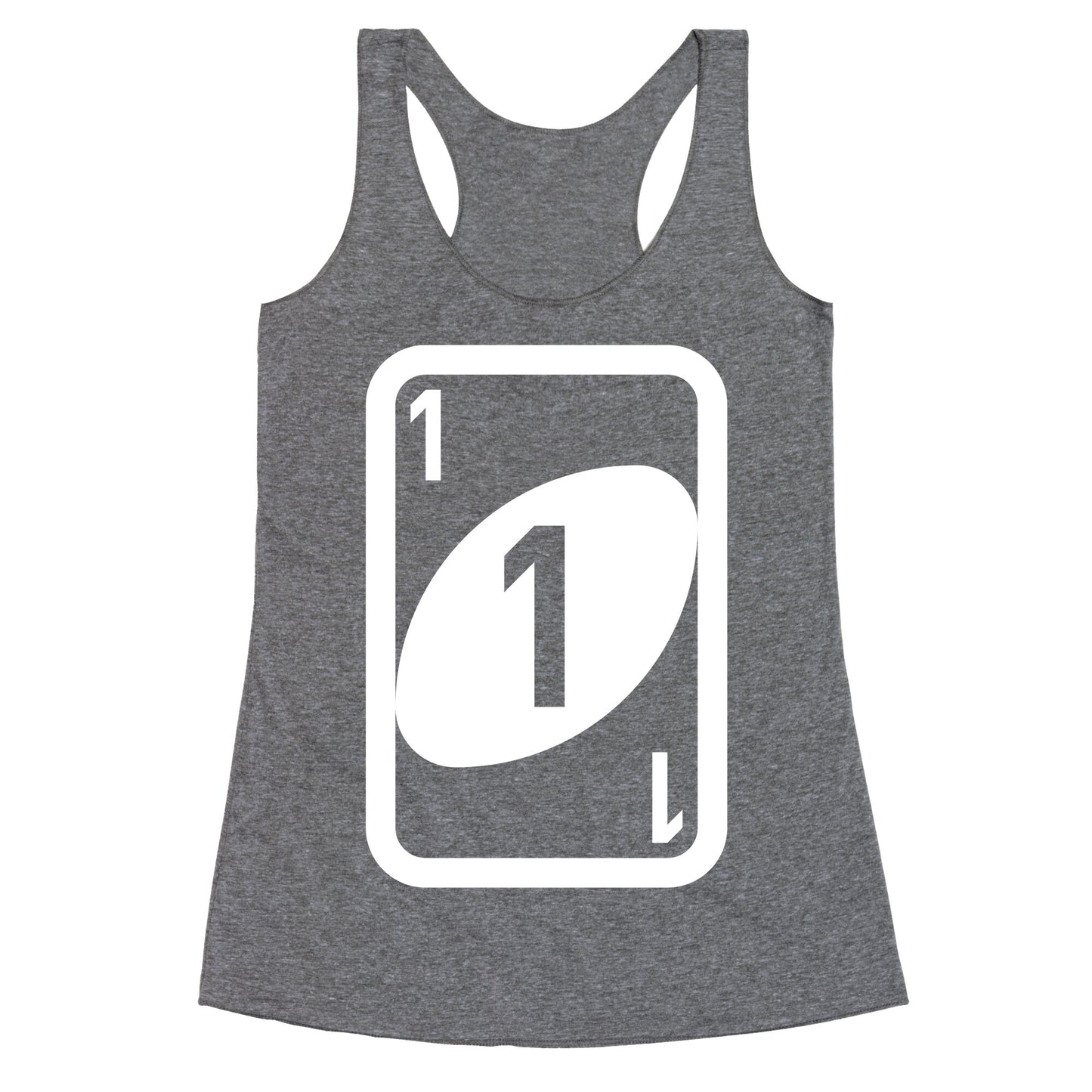 Uno Halloween Costume Racerback Tank