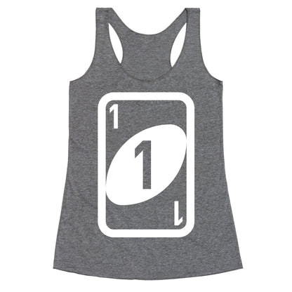 Uno Halloween Costume Racerback Tank