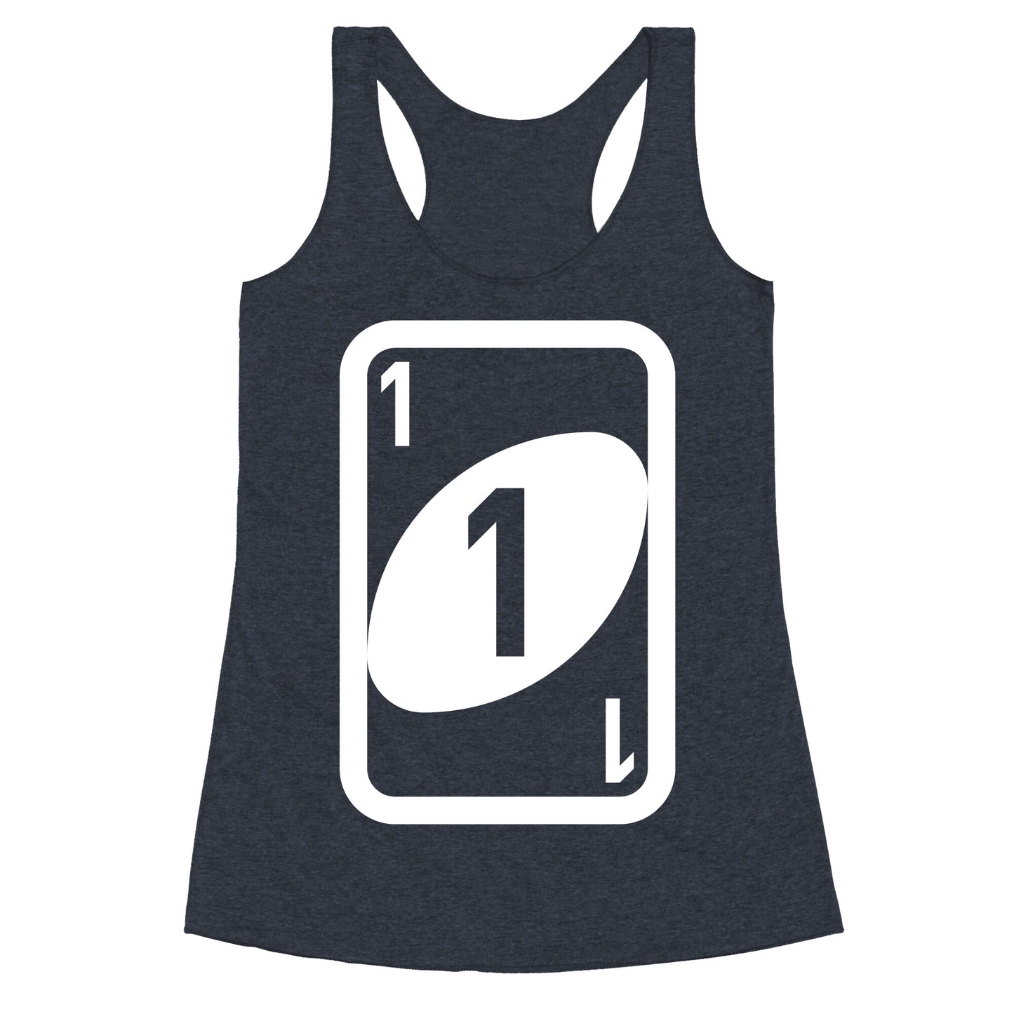 Uno Halloween Costume Racerback Tank