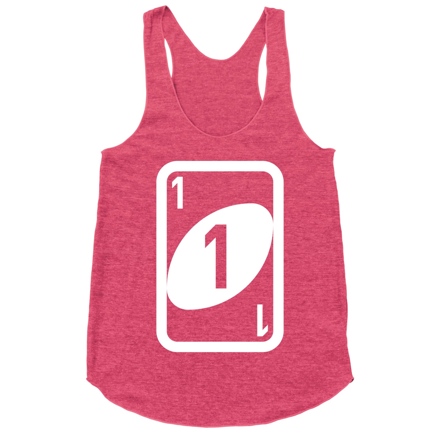 Uno Halloween Costume Racerback Tank