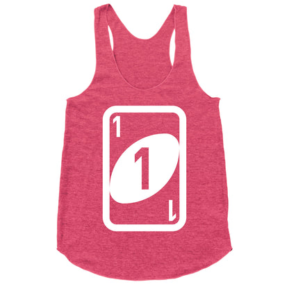 Uno Halloween Costume Racerback Tank